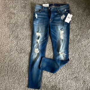 Seven for All Mankind distressed skinny jean